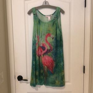 Tropical Beach Cover Up